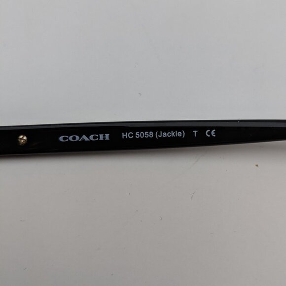 🕶️Coach HC5058 Jackie 9192 Eyeglasses 49/17 135 /ALE735🕶️​ - Picture 4 of 8